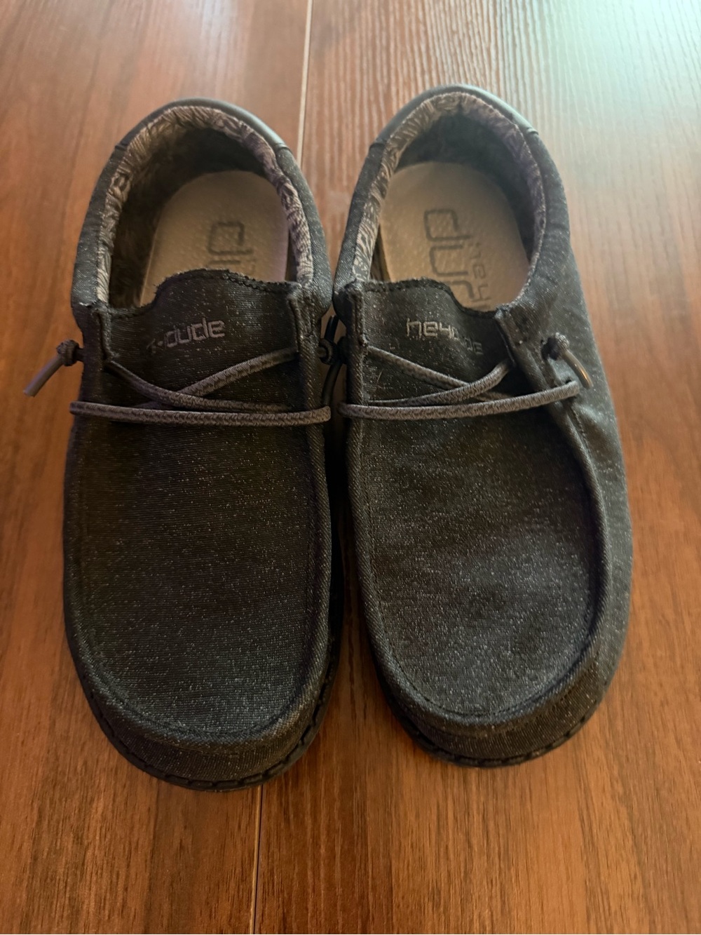 Hey Dude Women Slip-On Sneakers - Charcoal